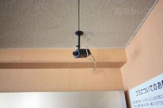 防犯カメラ設置してあります。