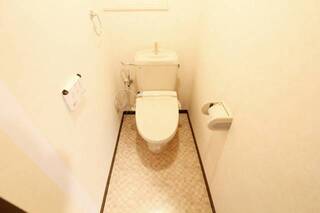 清潔感のあるトイレで。。。。