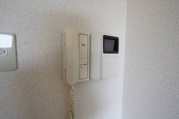 モニター付きで安心です。