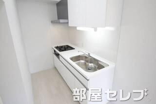 3口コンロシステムキッチン。