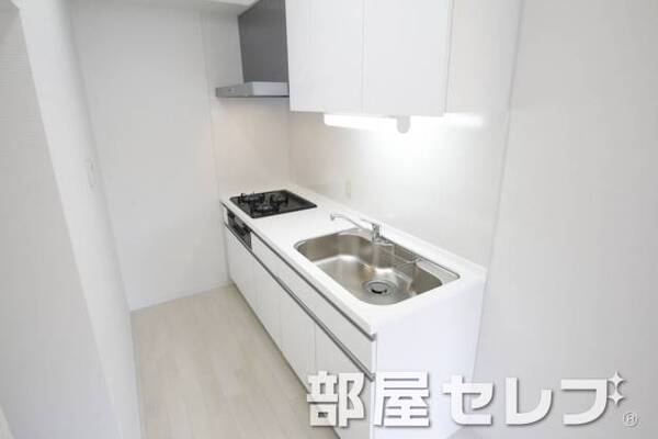 3口コンロシステムキッチン。