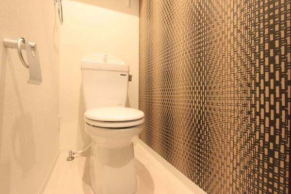お洒落なトイレットルーム。
