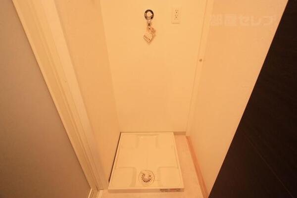 洗濯機置き場です。