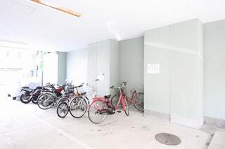 駐輪場です。