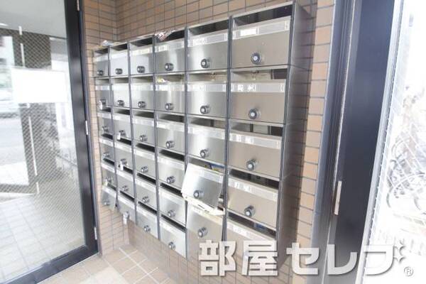 ダイヤル式ポスト。