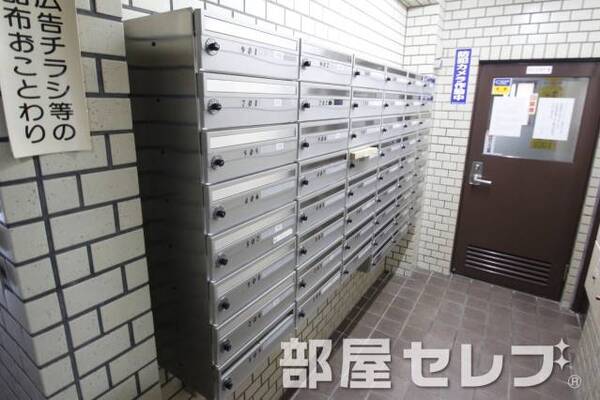 ダイヤル式ポスト。
