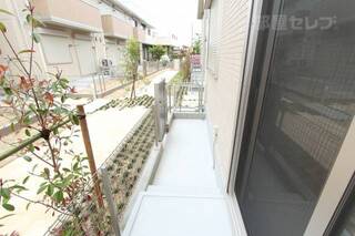 裏側のテラスです