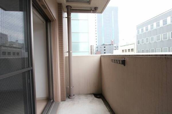 バルコニーからの景観です。