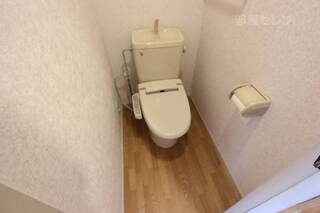 ウォシュレット付き。