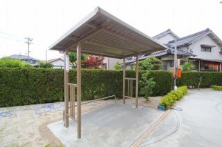 駐輪場です。