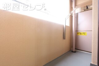 日当たりの良いベランダです。
