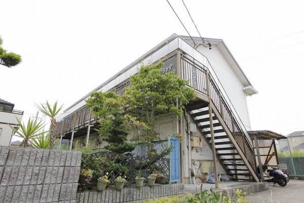 小学校のすぐ近くです。
