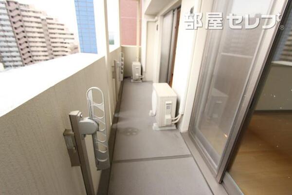 風当りの良いベランダです