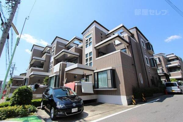 閑静な住宅街です。