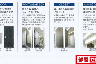 画像は物件パンフレットのパース画像です