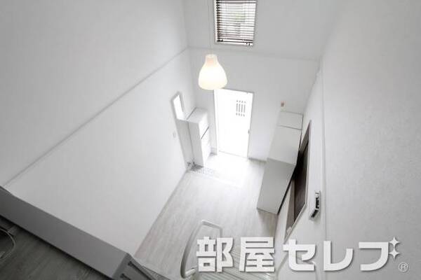 上から見た空間。