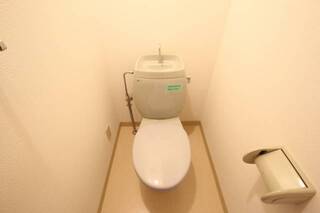 清潔感あるトイレです。