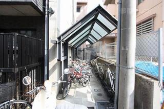 駐輪場です。