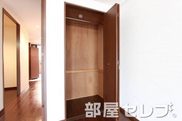 使いやすそうな収納です。※他号室の写真です
