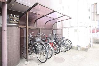 駐輪場です。