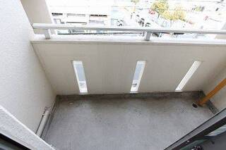 北側洋室のバルコニーです。