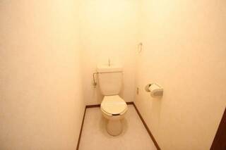 広めのトイレで考え事もいいですね
