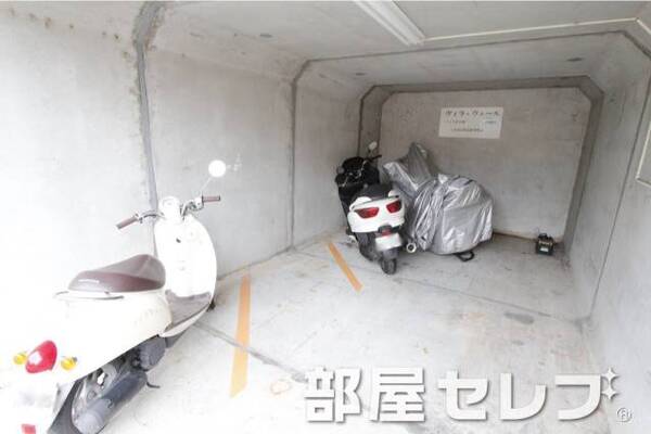 バイク置き場もございます。