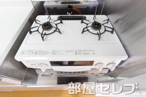 2口ガスコンロ。