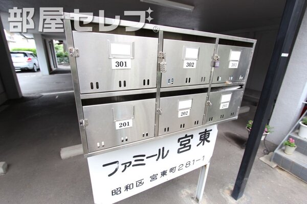 集合ポスト。