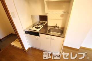 ガスキッチンのシステムキッチンです。
