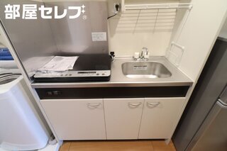 IHでもガスでもOKなキッチンと室内洗濯機