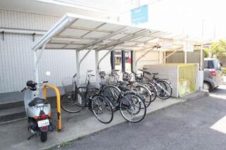 駐輪場です。