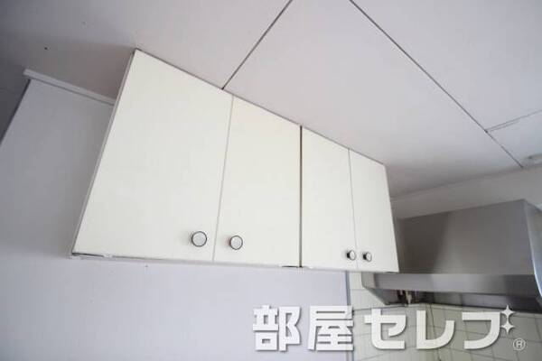 キッチン上部収納。
