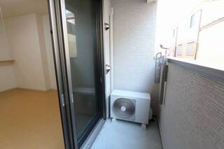 南向きバルコニーです。