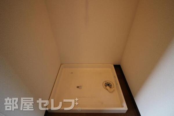 洗濯機置き場です。