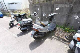 バイク置場も完備しています。