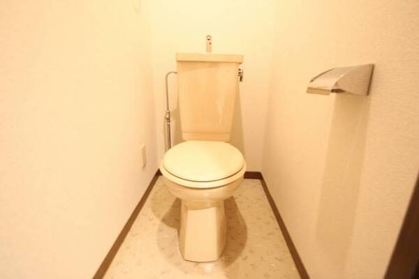 トイレットペーパー2つ収納できます。