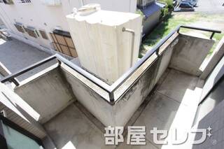 バルコニー。他号室の写真です。