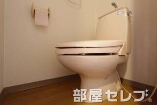 トイレもきれいにしています。