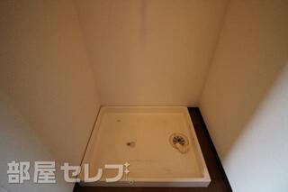 洗濯機置き場です。