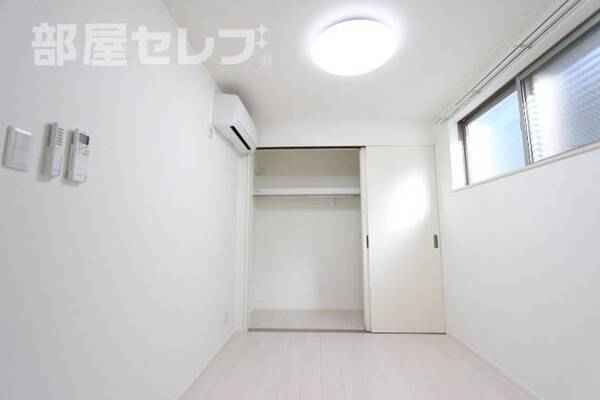 収納つきのお部屋です。