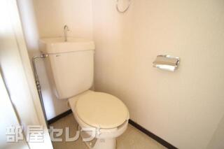 清潔感のあるトイレです。