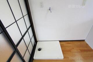 室内洗濯機置き場です。