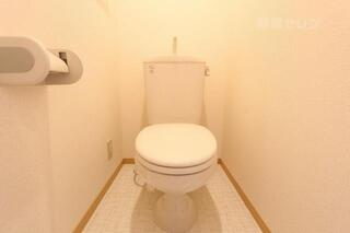 清潔感溢れ、落ち着くトイレです。