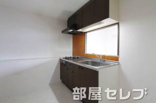 2口コンロ付システムキッチン。他号室の写真です。