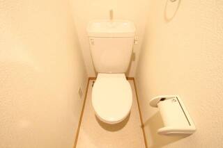 清潔感あるトイレです。