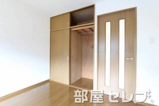 大容量クローゼット。