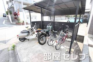 駐輪場です。