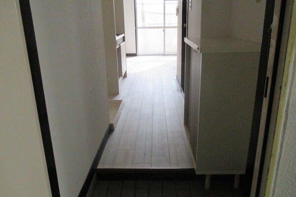 デザインクロスでお洒落なお部屋です。