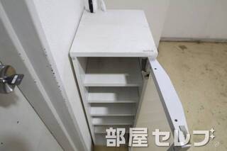 室外シューズボックス。